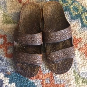 Two-Strap Arizona/ Jesus Style Sandal size 7